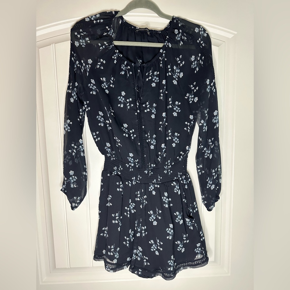 Abercrombie & Fitch Floral Romper